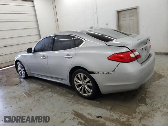 2012 Infiniti M37 with VIN JN1BY1AP8CM333985, listed as a Copart auction lot 81741654 with 142,745 mi miles and Salvage Title. Bid and sale history available at carsss.com. Image 2.
