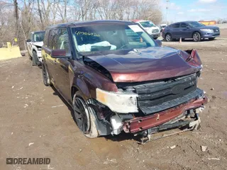 2010 Ford Flex SEL with VIN 2FMGK5CC8ABA20889, listed as a IAAI auction lot 41726920 with 267,142 mi miles. Bid and sale history available at carsss.com. Image 1.