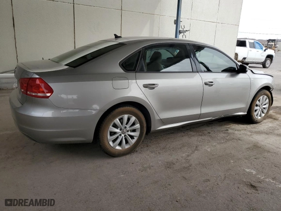 2014 Volkswagen Passat Wolfsburg Ed with VIN 1VWAS7A34EC092345, listed as a Copart auction lot 49098025 with 128,390 mi miles and Salvage Title. Bid and sale history available at carsss.com. Image 3.