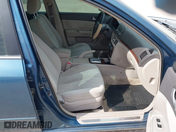 2006 Hyundai Sonata GLS with VIN 5NPEU46F56H013870, listed as a IAAI auction lot 42060349 with 167,475 mi miles and . Bid and sale history available at DreamBid. Image 5.