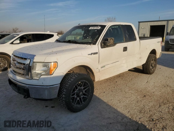 2012 Ford F-150 XL with VIN 1FTFX1ET4CFB75819, listed as a Copart auction lot 47491405 with 122,955 mi miles and Salvage Title. Bid and sale history available at carsss.com. Image 1.