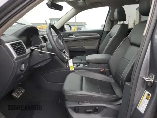 2023 Volkswagen Atlas SEL R-Line Black with VIN 1V2SR2CA0PC552989, listed as a Copart auction lot 78091744 with 37,644 mi miles and Salvage title. Bid and sale history available at DreamBid. Image 7.