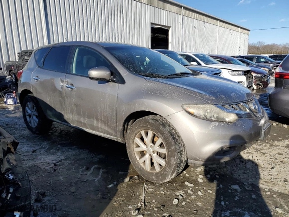 2012 Nissan Murano S with VIN JN8AZ1MW1CW224818, listed as a Copart auction lot 41588915 with 147,724 mi miles and Clean Title. Bid and sale history available at carsss.com. Image 4.