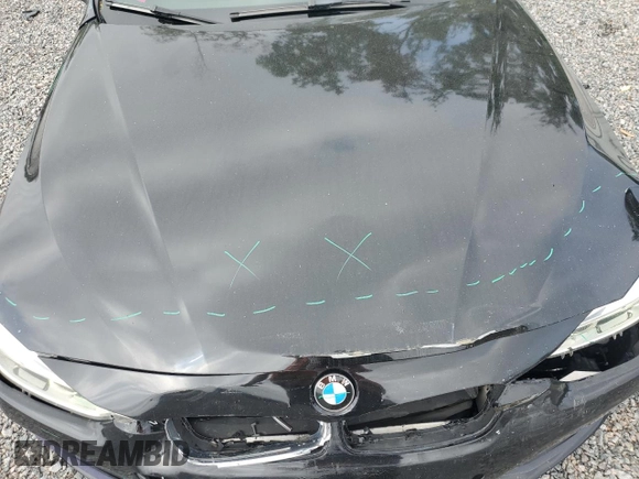 2016 BMW 3 Series 328i with VIN WBA8E9C54GK643575, listed as a Copart auction lot 50355285 with 161,847 mi miles and Salvage Title. Bid and sale history available at DreamBid. Image 11.