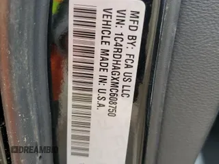 2021 Dodge Durango SXT Plus z VIN 1C4RDHAGXMC608750, wystawiony jako Copart lot #50695575 z przebiegiem 144 612 mil mil oraz Szkoda całkowita • Salvage title. Historia ofert i sprzedaży dostępna na DreamBid. Obrazek 15.