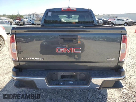 2015 GMC Canyon 2WD SLE with VIN 1GTG5BEAXF1206927, listed as a Copart auction lot 49538494 with 111,768 mi miles and Salvage Title. Bid and sale history available at carsss.com. Image 6.