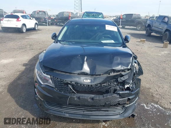 2016 Kia Optima LX with VIN 5XXGT4L35GG039310, listed as a IAAI auction lot 41910960 with 91,662 mi miles. Bid and sale history available at carsss.com. Image 6.