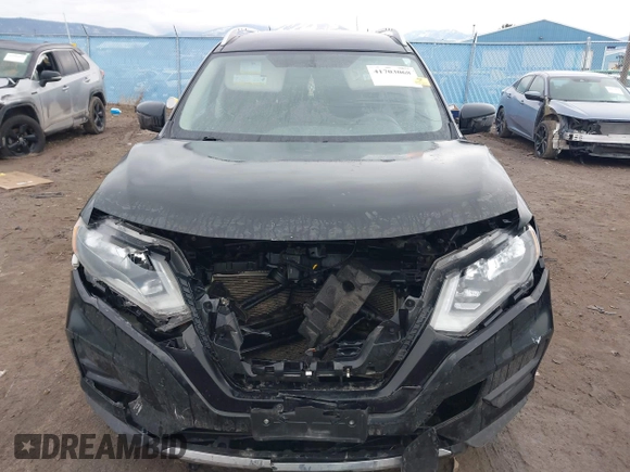 2017 Nissan Rogue SV with VIN KNMAT2MVXHP514146, listed as a IAAI auction lot 41703068 with Not Provided miles and . Bid and sale history available at carsss.com. Image 12.