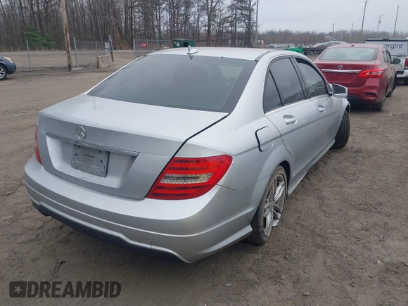 2012 Mercedes-Benz C-Class C 250 Sport with VIN WDDGF4HB6CR219898, listed as a IAAI auction lot 41726566 with 194,243 mi miles. Bid and sale history available at carsss.com. Image 4.