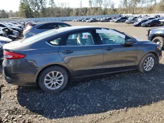 2018 Ford Fusion S with VIN 3FA6P0G72JR242689, listed as a Copart auction lot 48126295 with 0 mi miles and Salvage Title. Bid and sale history available at carsss.com. Image 3.