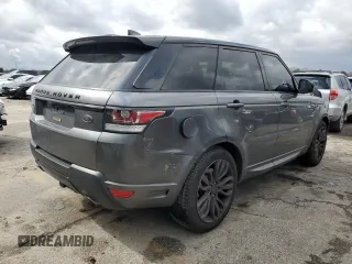 2017 Land Rover Range Rover Sport HSE Dynamic with VIN SALWV2FV4HA138570, listed as a Copart auction lot 47008825 with 75,004 mi miles and Salvage Title. Bid and sale history available at carsss.com. Image 3.