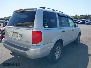 2004 Honda Pilot EX with VIN 2HKYF18684H602542, listed as a IAAI auction lot 42116418 with 240,737 mi miles. Bid and sale history available at carsss.com. Image 4.