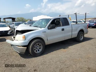 2005 Ford F-150 STX with VIN 1FTRX12W75FA33690, listed as a Copart auction lot 44412335 with 186,314 mi miles and Salvage Title. Bid and sale history available at carsss.com. Image 1.