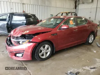 2015 Kia Optima LX with VIN 5XXGM4A72FG515417, listed as a Copart auction lot 59736425 with 96,281 mi miles and Non repairable. Bid and sale history available at DreamBid. Image 1.