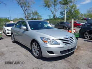 2011 Hyundai Genesis with VIN KMHGC4DF4BU130348, listed as a IAAI auction lot 41816459 with 151,650 mi miles and . Bid and sale history available at DreamBid. Image 12.
