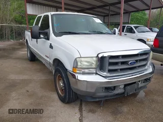 2004 Ford Super Duty F-250 XL with VIN 1FTNW20P84EB09666, listed as a IAAI auction lot 41932923 with 1 mi miles. Bid and sale history available at carsss.com. Image 1.