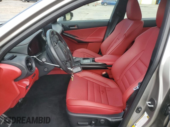 2023 Lexus IS 350 F Sport z VIN JTHGZ1B22P5067686, wystawiony jako Copart lot #56001405 z przebiegiem Nie podano mil oraz Szkoda całkowita • Salvage title. Historia ofert i sprzedaży dostępna na DreamBid. Obrazek 7.