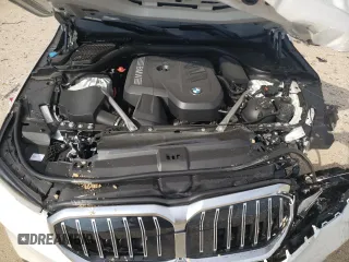 2024 BMW 5 Series 530i with VIN WBA43FJ03RCR91147, listed as a Copart auction lot 61890014 with 0 mi miles and Salvage Title. Bid and sale history available at carsss.com. Image 12.