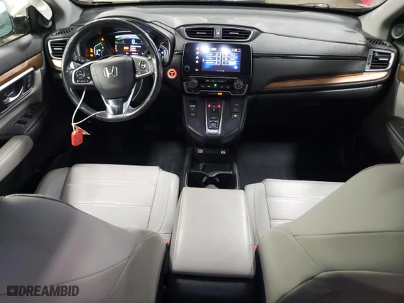 2020 Honda CR-V Hybrid EX-L with VIN 7FART6H86LE005323, listed as a Copart auction lot 44634295 with 36,736 mi miles and Salvage Title. Bid and sale history available at carsss.com. Image 8.