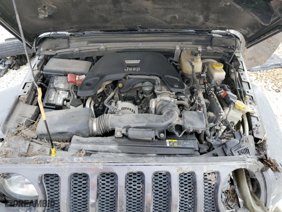 2020 Jeep Wrangler Unlimited Sport Altitude with VIN 1C4HJXDG6LW234273, listed as a Copart auction lot 48584185 with 74,936 mi miles and Salvage Title. Bid and sale history available at carsss.com. Image 14.