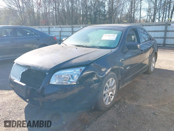 2007 Mercury Milan with VIN 3MEHM07Z37R643236, listed as a IAAI auction lot 41796729 with 186,421 mi miles. Bid and sale history available at carsss.com. Image 2.