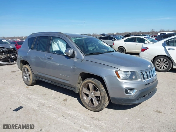 2017 Jeep Compass High Altitude with VIN 1C4NJCEB8HD189645, listed as a IAAI auction lot 41646539 with 144,333 mi miles. Bid and sale history available at carsss.com. Image 1.