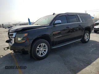 2017 Chevrolet Suburban LS z VIN 1GNSCGEC3HR329172, wystawiony jako Copart lot #58024105 z przebiegiem 81 681 mil mil oraz Szkoda całkowita • Salvage title. Historia ofert i sprzedaży dostępna na DreamBid. Obrazek 1.