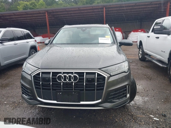 2024 Audi Q7 Premium Plus with VIN WA1LCBF72RD005639, listed as a IAAI auction lot 42542035 with Not provided miles and . Bid and sale history available at DreamBid. Image 13.