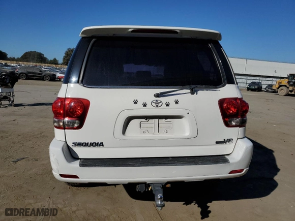 2005 Toyota Sequoia SR5 with VIN 5TDZT34A05S264259, listed as a Copart auction lot 42812925 with 70,402 mi miles and Salvage Title. Bid and sale history available at carsss.com. Image 6.