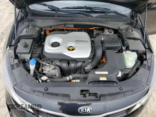 2017 Kia Optima Hybrid with VIN KNAGT4LE7H5012372, listed as a Copart auction lot 57746424 with 93,416 mi miles and Salvage Title. Bid and sale history available at carsss.com. Image 12.