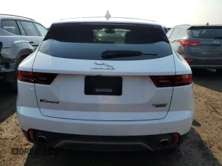 2018 Jaguar E-Pace S z VIN SADFJ2FX7J1Z10266, wystawiony jako Copart lot #59432495 z przebiegiem 97 585 mil mil oraz Czysty tytuł • Clean title. Historia ofert i sprzedaży dostępna na DreamBid. Obrazek 6.