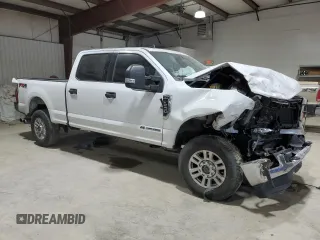 2019 Ford Super Duty F-250 SRW XL with VIN 1FT7W2BT3KEF05925, listed as a Copart auction lot 47582325 with 213,995 mi miles and Salvage Title. Bid and sale history available at carsss.com. Image 4.