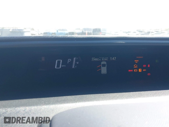 2016 Toyota Prius One with VIN JTDKDTB37G1117861, listed as a IAAI auction lot 41881771 with 204,882 mi miles and . Bid and sale history available at DreamBid. Image 7.
