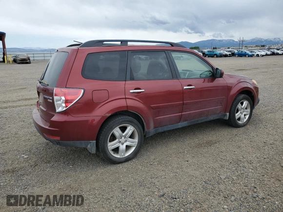 2010 Subaru Forester X Premium with VIN JF2SH6CC9AG755488, listed as a Copart auction lot 56056195 with 195,312 mi miles and Clean title. Bid and sale history available at DreamBid. Image 3.