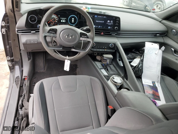 2021 Hyundai Elantra SEL with VIN 5NPLS4AG5MH037774, listed as a Copart auction lot 49664425 with 52,952 mi miles and Salvage Title. Bid and sale history available at carsss.com. Image 8.