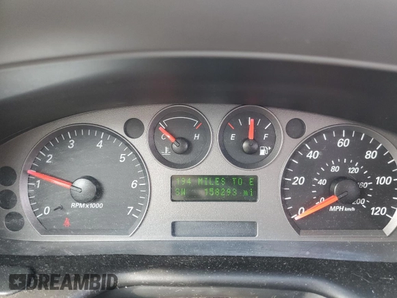 2007 Ford Taurus SEL with VIN 1FAFP56U57A126684, listed as a Copart auction lot 57342035 with 158,293 mi miles and Salvage title. Bid and sale history available at DreamBid. Image 9.