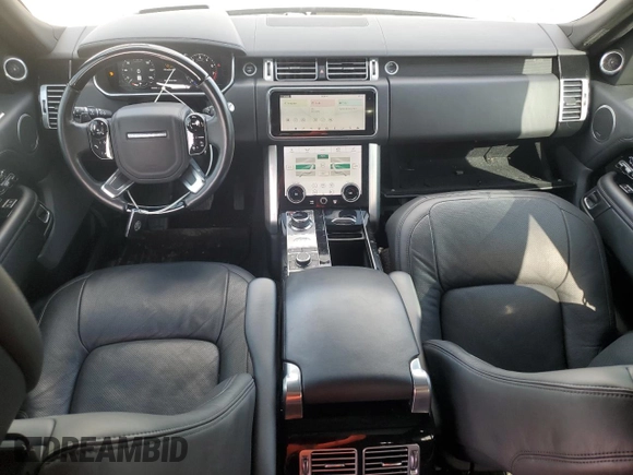 2020 Land Rover Range Rover HSE with VIN SALGS2RU3LA589434, listed as a Copart auction lot 59988515 with 40,506 mi miles and Salvage title. Bid and sale history available at DreamBid. Image 8.