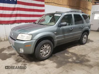 2007 Mercury Mariner Luxury with VIN 4M2CU91147KJ00348, listed as a Copart auction lot 89218185 with 184,182 mi miles and Salvage title. Bid and sale history available at DreamBid. Image 1.