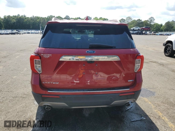 2020 Ford Explorer Limited z VIN 1FMSK8FH3LGC04006, wystawiony jako Copart lot #55095325 z przebiegiem 55 524 mil mil oraz Szkoda całkowita • Salvage title. Historia ofert i sprzedaży dostępna na DreamBid. Obrazek 6.