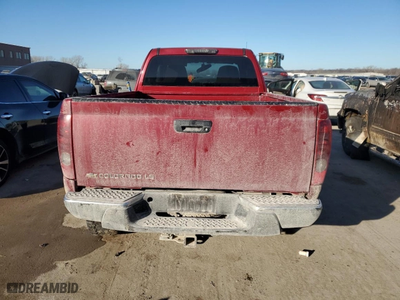 2005 Chevrolet Colorado LS Z71 with VIN 1GCDT196X58153144, listed as a Copart auction lot 42823725 with 214,056 mi miles and Salvage Title. Bid and sale history available at carsss.com. Image 6.