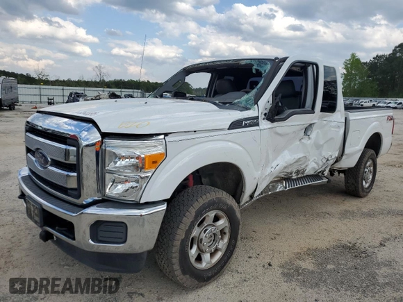 2016 Ford Super Duty F-250 SRW XLT with VIN 1FT7X2B64GEC38549, listed as a Copart auction lot 52540595 with 100,160 mi miles and Clean Title. Bid and sale history available at carsss.com. Image 1.