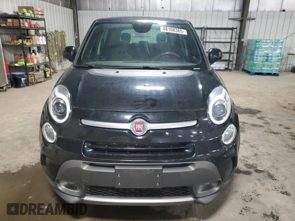 2014 FIAT 500L Trekking z VIN ZFBCFADH1EZ007689, wystawiony jako Copart lot #48108365 z przebiegiem 163 302 mil mil oraz Szkoda całkowita • Salvage title. Historia ofert i sprzedaży dostępna na DreamBid. Obrazek 5.
