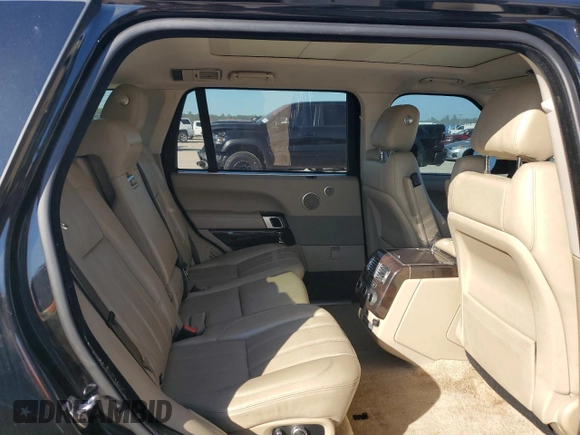 2017 Land Rover Range Rover with VIN SALGS5FE3HA339374, listed as a Copart auction lot 80572104 with 129,795 mi miles and Clean title. Bid and sale history available at DreamBid. Image 11.