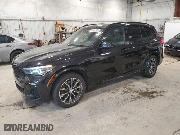 2021 BMW X5 xDrive45e with VIN 5UXTA6C02M9F45757, listed as a Copart auction lot 61991985 with 65,162 mi miles and Salvage title. Bid and sale history available at DreamBid. Image 1.
