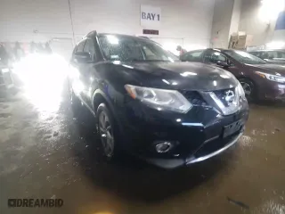 2015 Nissan Rogue SV with VIN 5N1AT2MV1FC770949, listed as a Copart auction lot 46406905 with 88,450 mi miles and Salvage Title. Bid and sale history available at carsss.com. Image 13.