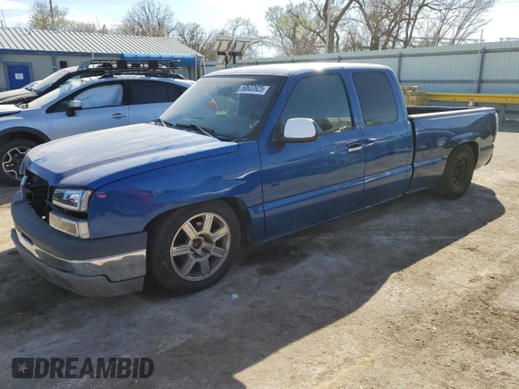 2003 Chevrolet Silverado 1500 with VIN 2GCEC19T131200006, listed as a Copart auction lot 50633925 with Not Provided miles and Salvage Title. Bid and sale history available at DreamBid. Image 1.