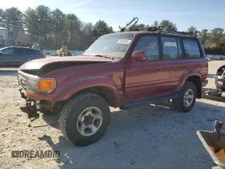 1995 Toyota Land Cruiser z VIN JT3DJ81W8S0112438, wystawiony jako Copart lot #48595465 z przebiegiem 136 537 mil mil oraz Czysty tytuł • Clean title. Historia ofert i sprzedaży dostępna na DreamBid. Obrazek 1.