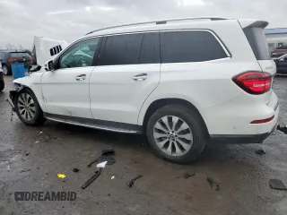2018 Mercedes-Benz GLS 450 with VIN 4JGDF6EE7JB070619, listed as a Copart auction lot 40609874 with 65,482 mi miles and . Bid and sale history available at DreamBid. Image 2.