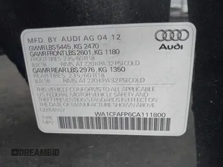 2012 Audi Q5 Premium с VIN WA1CFAFP6CA111800, выставлен на аукционе IAAI как лот 42303930 с пробегом 141 012 миль миль и . История ставок и продаж доступна на DreamBid. Изображение 9.