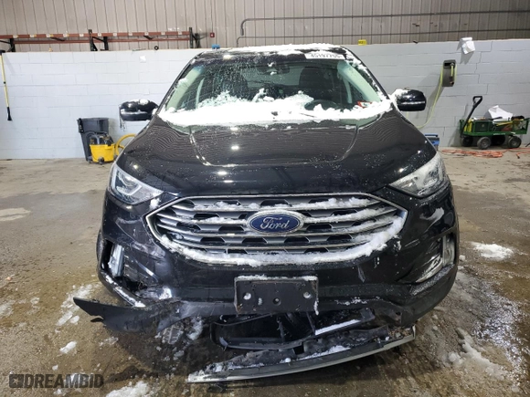 2019 Ford Edge SEL with VIN 2FMPK4J95KBC42308, listed as a Copart auction lot 45197755 with 0 mi miles and Salvage Title. Bid and sale history available at carsss.com. Image 5.